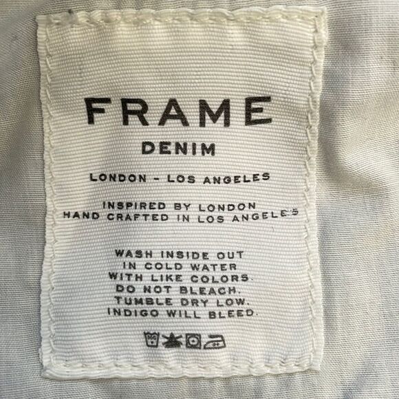 Frame ~ Mens Denim ~ L’Homme ~ Straight Slim ~ Tahoe ~ Made in the USA ~ size 31 - Picture 8 of 11
